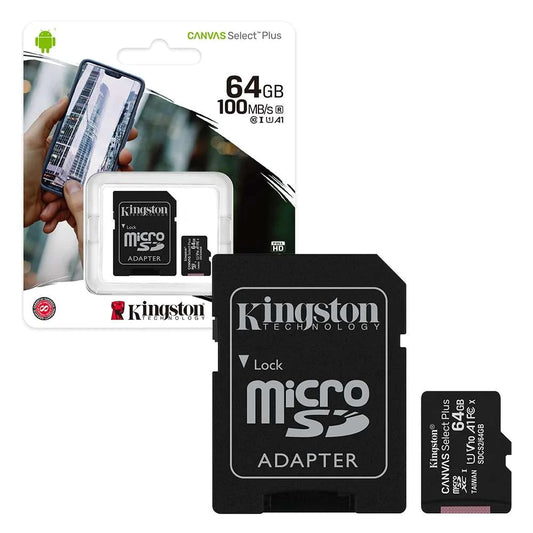 Kingston SDCS2/64GB Canvas Select Plus 64GB Class 10