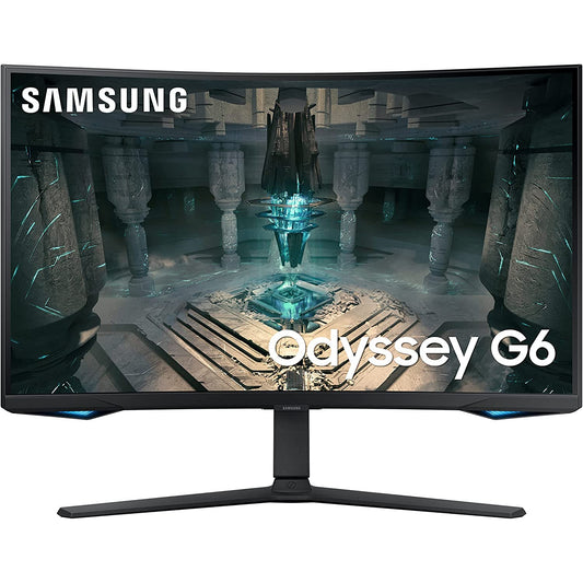 SAMSUNG Odyssey G6 (BG650) SMART 27 2K Curved 1000R 240hz 1MS HDR 600 AMD FreeSync HDMI 2.1 w/ Adjustable Stand & Speakers