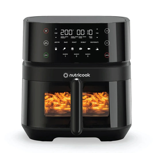 Nutricook - Air Fryer 3 Vision with Clear Window and Internal Light ( 5.7L / 1700W )