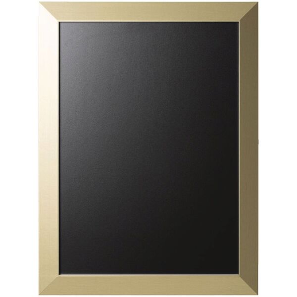 Bi-Office Chalk Board 45 x 60 cm - Gold Frame