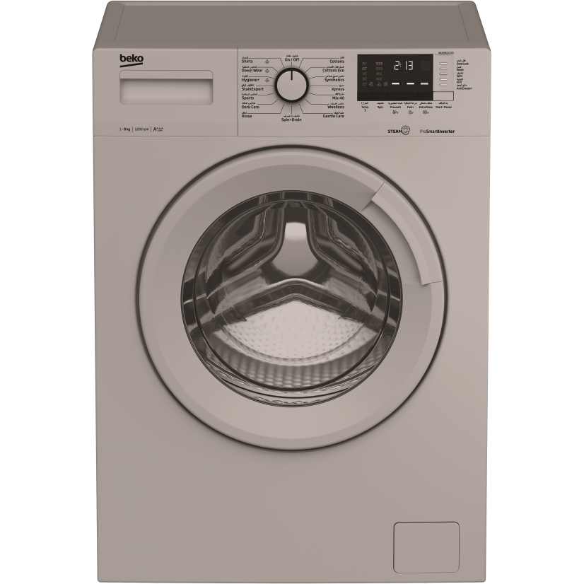 Beko 8KG Steamcure Washing Machine WUE 8612 XSW