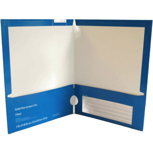 NEW Mead 2 Pocket Carton Folder A4
