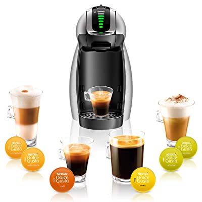 Nescafe Dolce Gusto Coffee Machine, 1500 Watt, 1 Liter, Silver