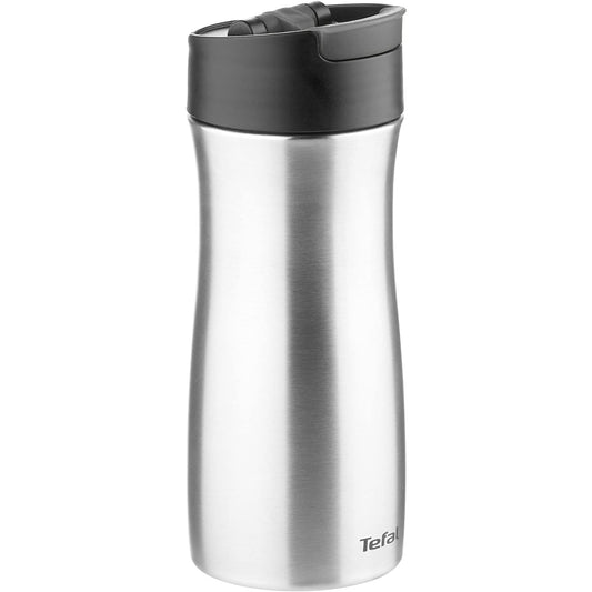 Tefal K3121014 Coffee to Go Thermal Bottle, Stainless Steel