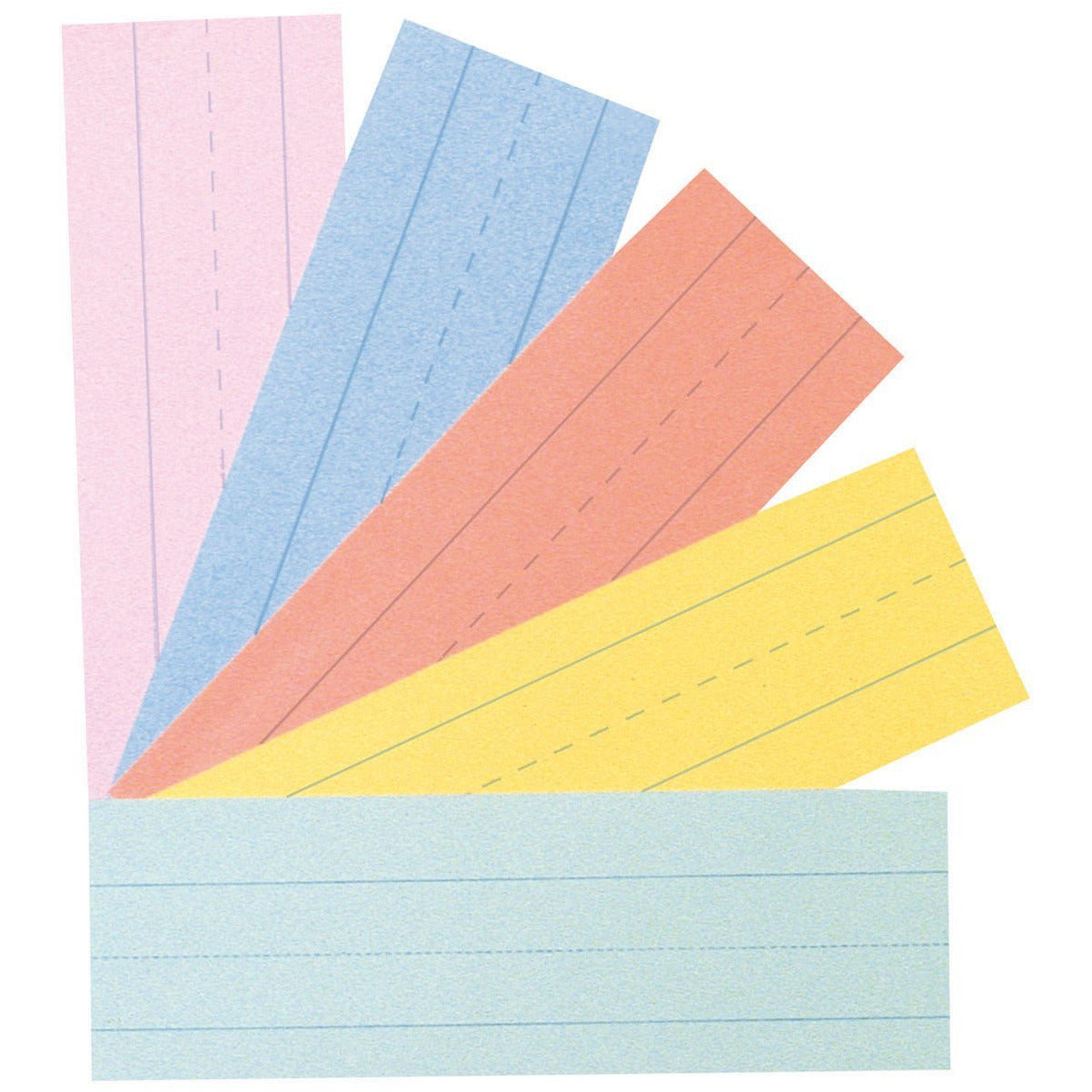 Pacon 3"x 9" Assorted Flash Cards - Pack of 100