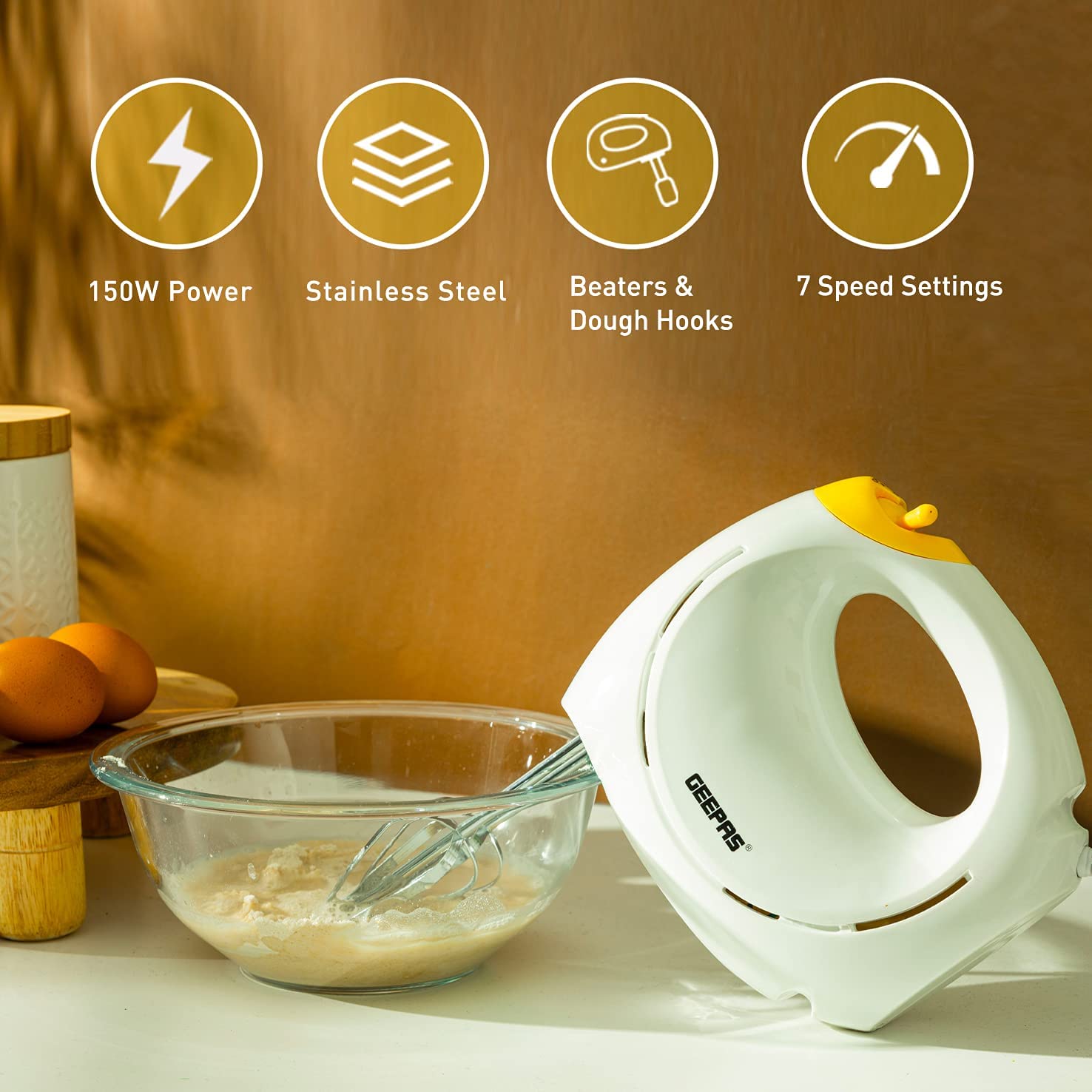 Geepas HAND MIXER GHM43012 - Ammancart