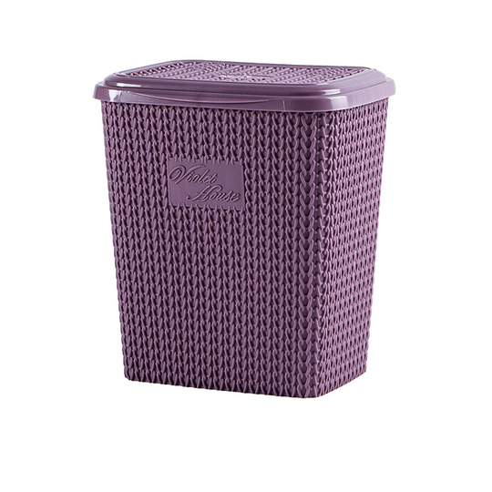 Laundry Basket With Lid 65L ³ ³