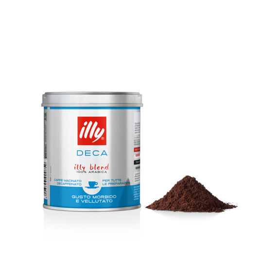 Illy 125 gr Ground Espresso Coffee Decaf