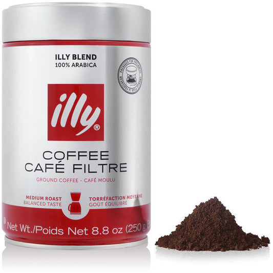 Illy 250 gr Ground Filter Coffee Medium Roast