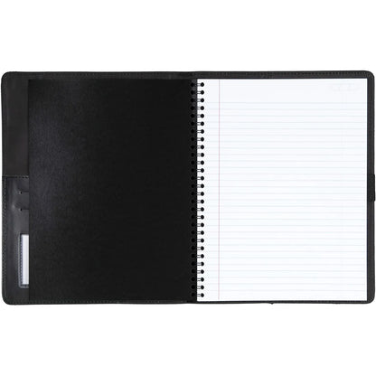 Mead Cambridge Business Notebook with Leather Cover Sleeve - A5