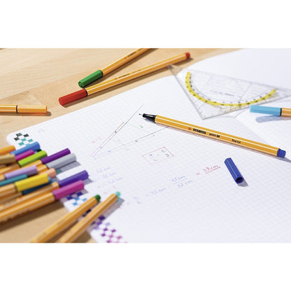 Stabilo Point 88 Fine Liner, Set of 10