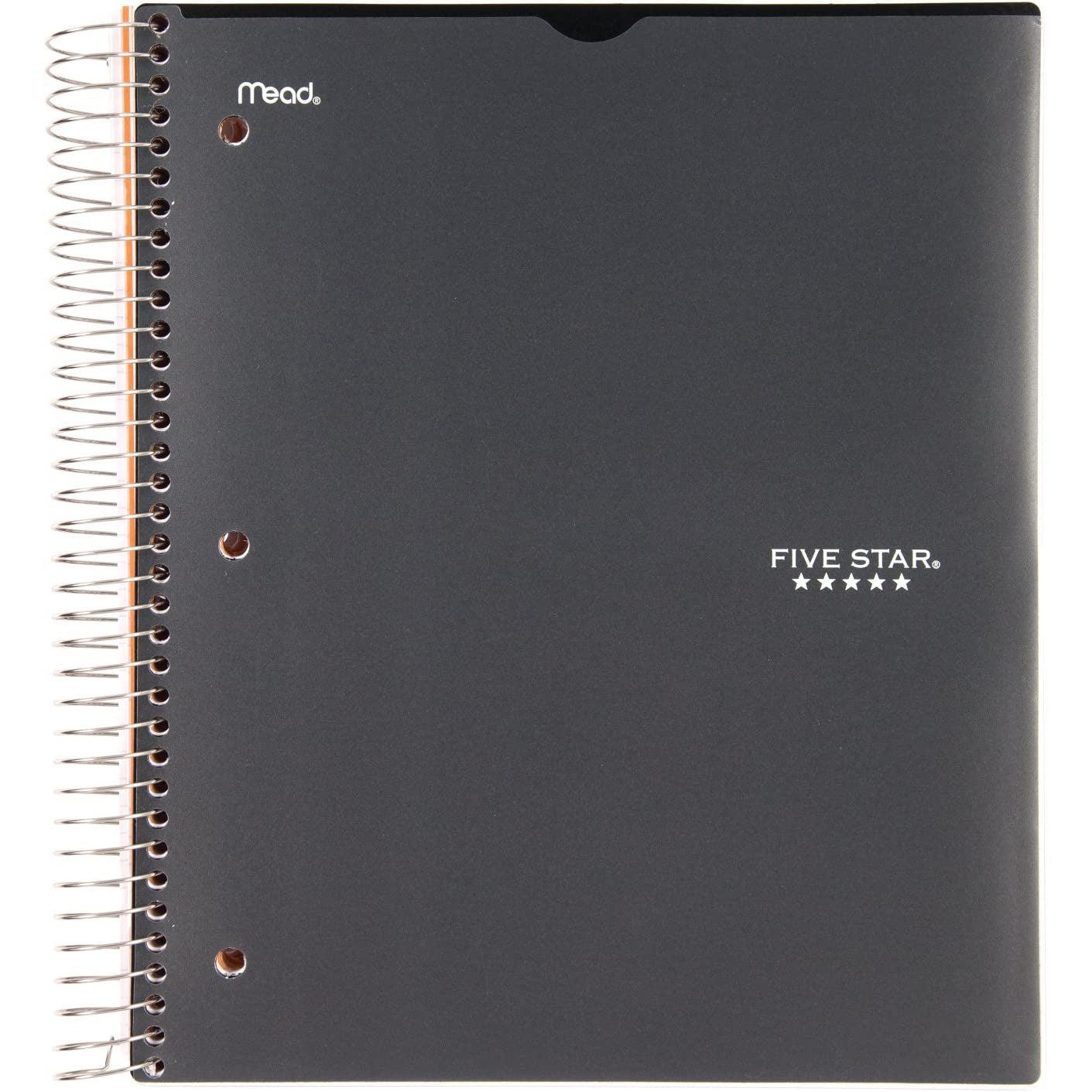 NEW Mead Five Star 5 Subject Customizable College Ruled 200 Sheets Spiral Notebook - A4