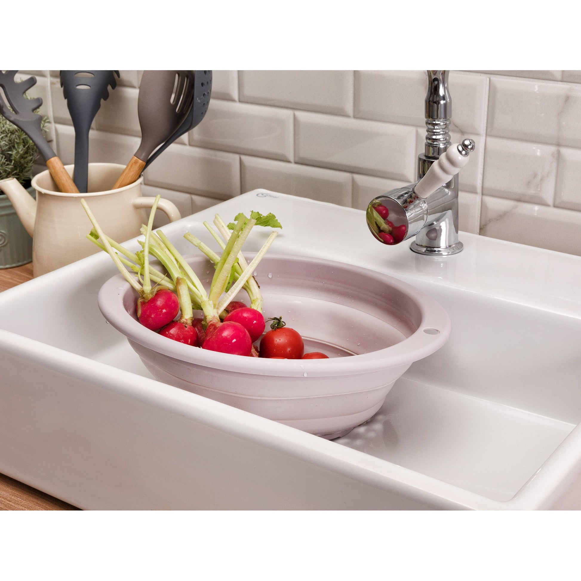 Quotidien Accordion Round Strainer