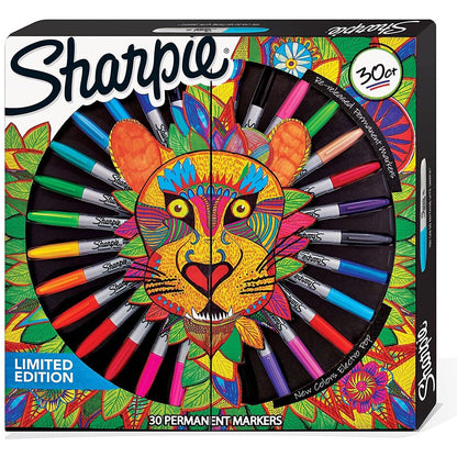 Sharpie Limited Edition Markers Set of 30 (24 Fine + 6 Ultra Fine Markers)