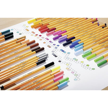 Stabilo Point 88 Fine Liner, Set of 10