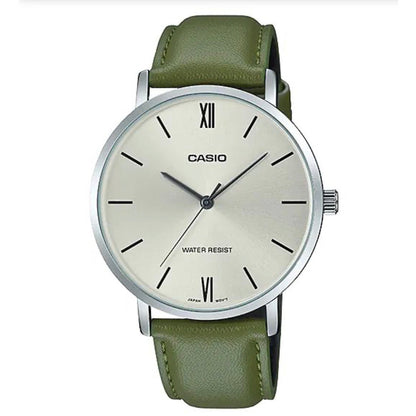 Casio, MTP-VT01L-1BUDF, Men's Watch -  Leather