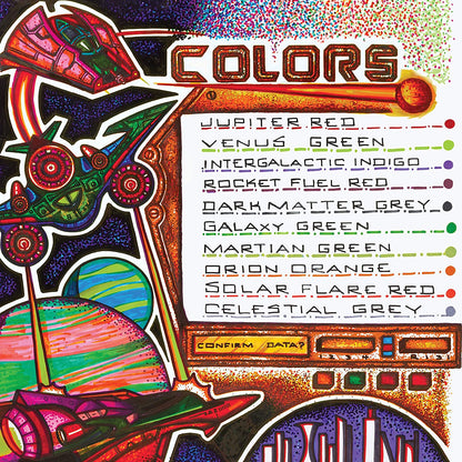 Sharpie Special Edition Cosmic Colors Fine Permanent Markers Set - Pack of 24