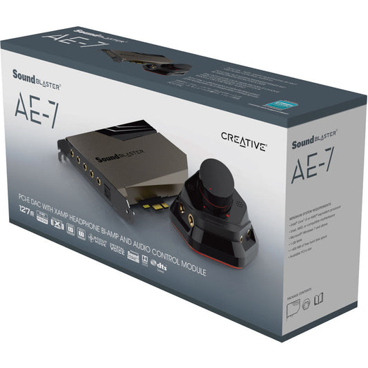 Creative Sound Blaster AE-7 Hi-Res منفصل 5.1 / Virtual 7.1