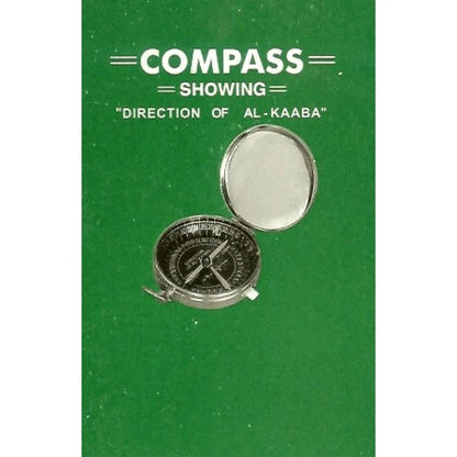 YCM Japan Compass Metal Case for Al-Kaaba Direction