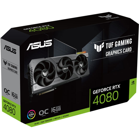 ASUS TUF Gaming NVIDIA GeForce RTX 4080 OC Edition 16GB GDDR 6X Video Card