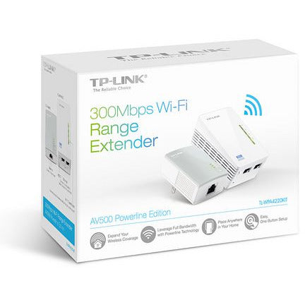 TP-Link TL-WPA4220KIT AV600 Powerline Extender Kit