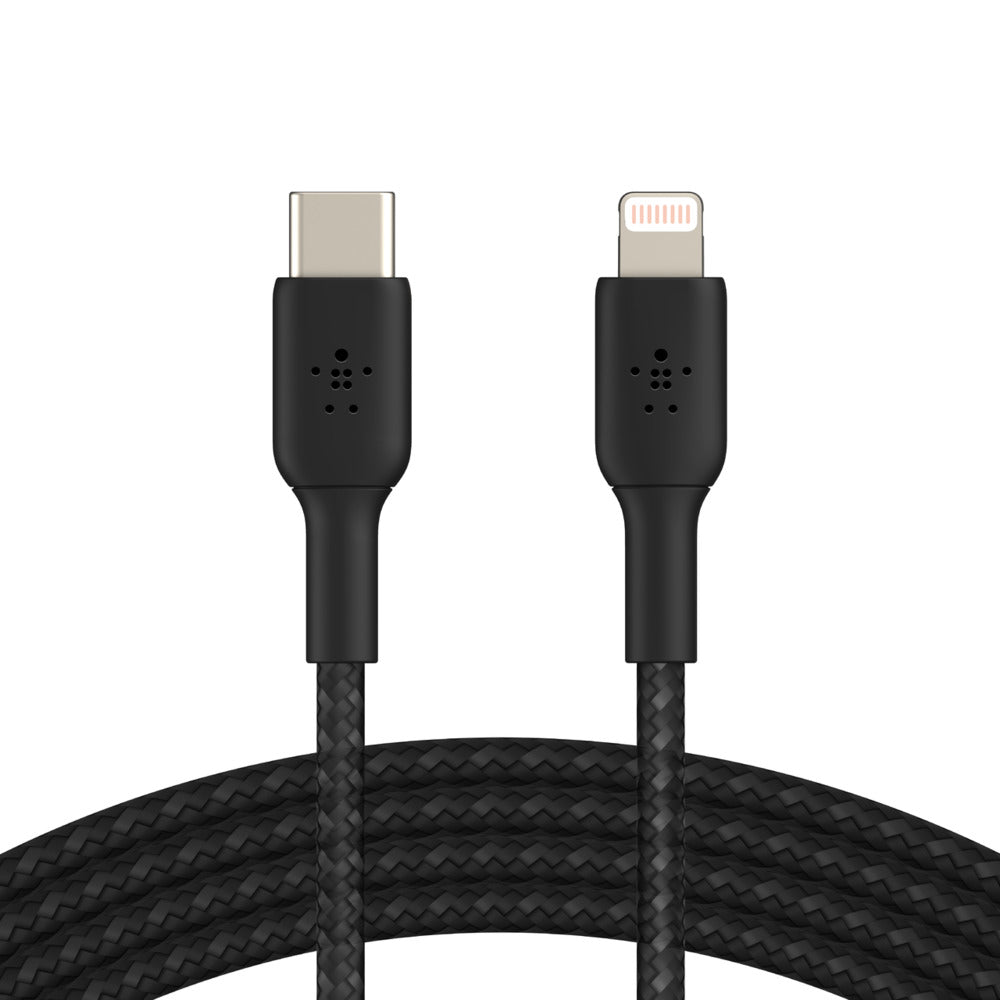 Belkin BOOST CHARGE USB-C Lightning Cable Braided 1M