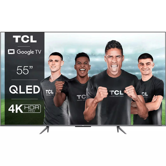 TCL 4K 55" QLED TV with Google TV   55C635