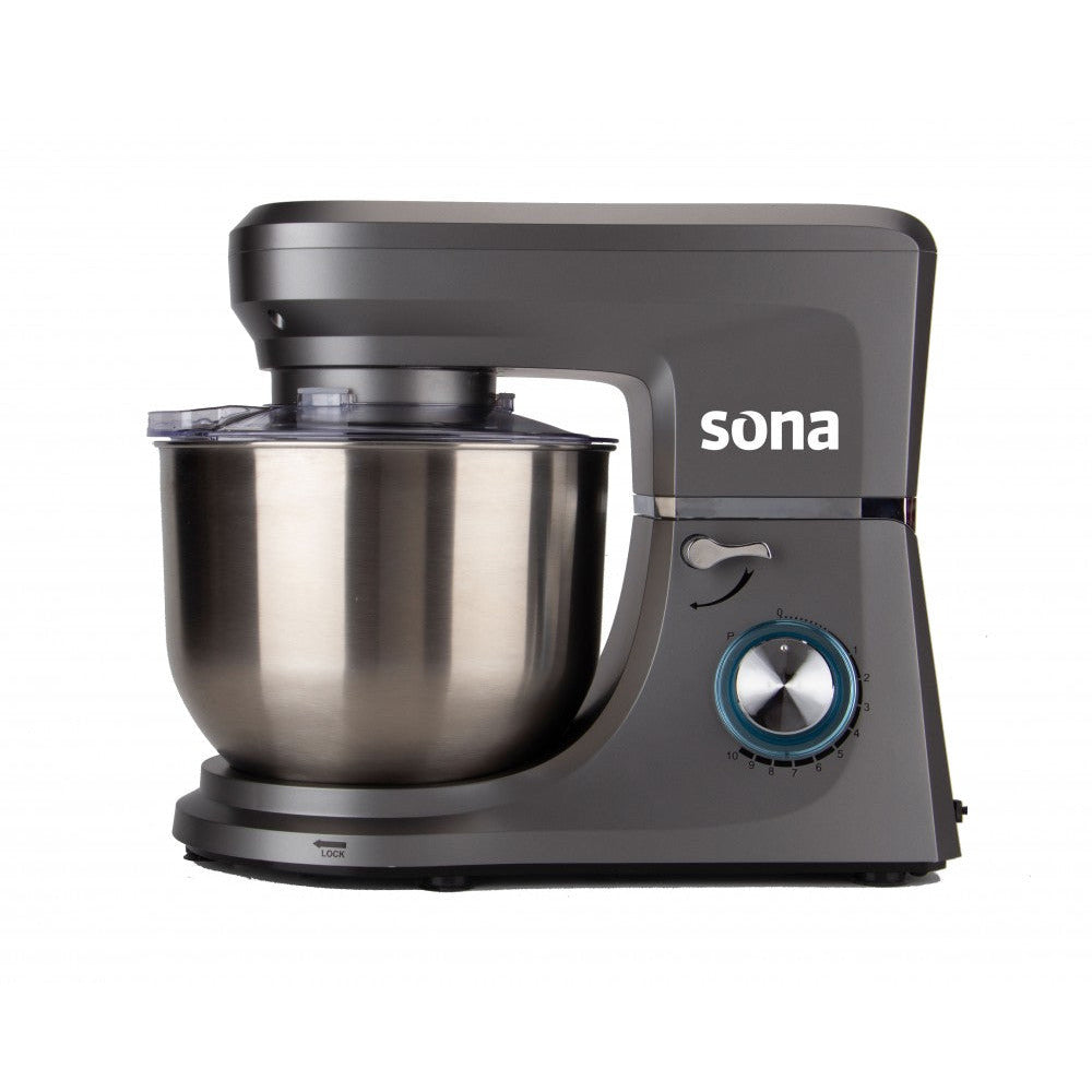 Sona Stand Mixer 6.5 L 1300 W And 10 Speed Levels STM-1507S