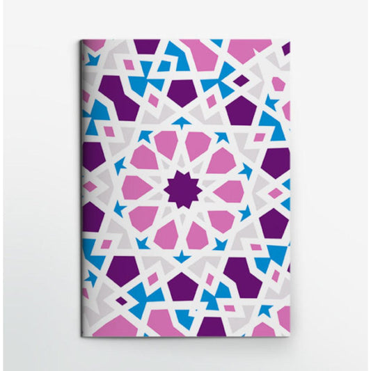 Oriental Mosaic Pink Notebook