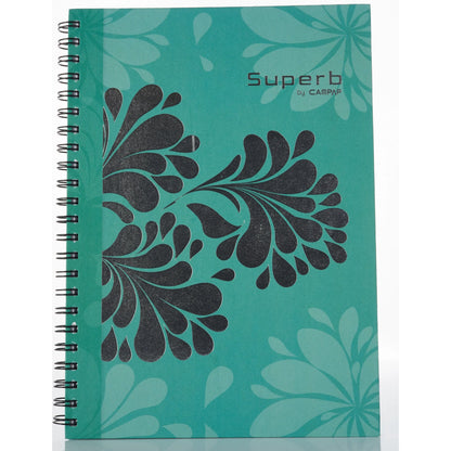 CampAp Superb Hard Cover Spiral Notebook 1 Subject - A4