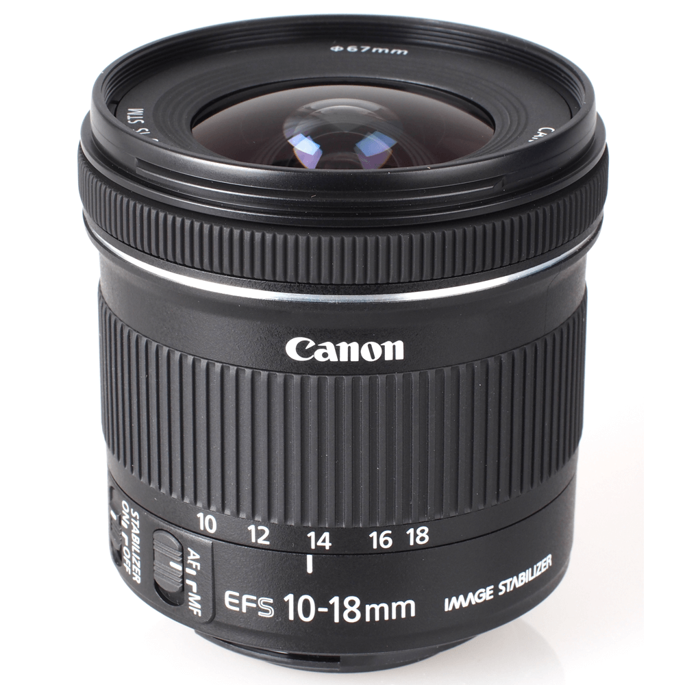 Canon EF - S 10 - 18MM F4.5 - 5.6 IS STM Lens