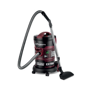 Conti Vacuum Cleaner 25 L With Blow Function 2400W (VD-M24XL01-R/02-G/04BK)