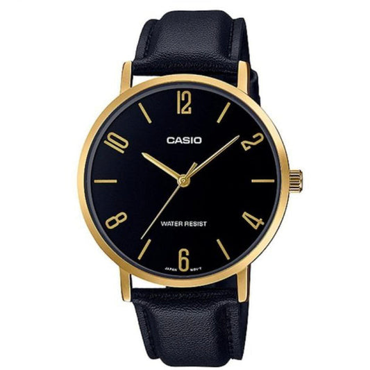 Casio, MTP-VT01GL-1B2UDF, Men's Watch - Black