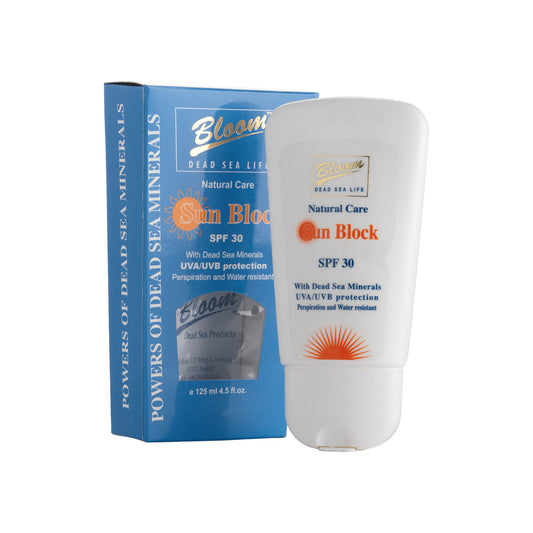 Dead Sea Sun Block Bloom 125ml Tube