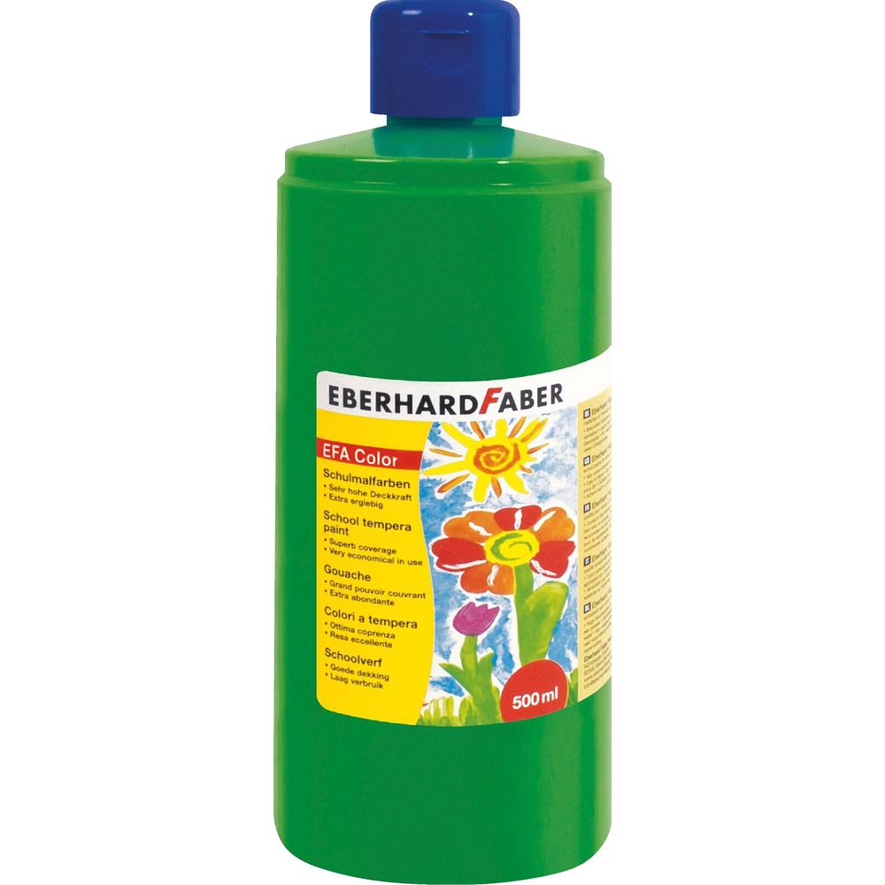 Eberhard Faber Tempera Paint 500ml - Green