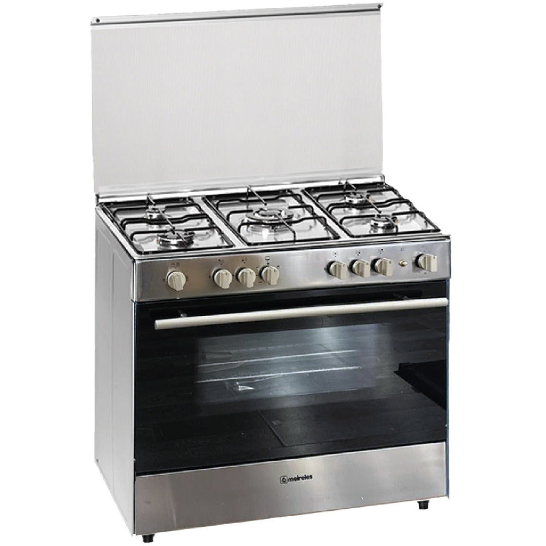 Meireles 90 Cm Gas Cooker With Fan Full Safety G 900 RAF N