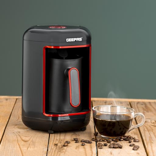 Geepas Turkish Coffee Maker, 4 Cups Capacity, GCM41515
