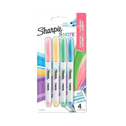 Sharpie S-Note Chiseled Pastel Creative Markers