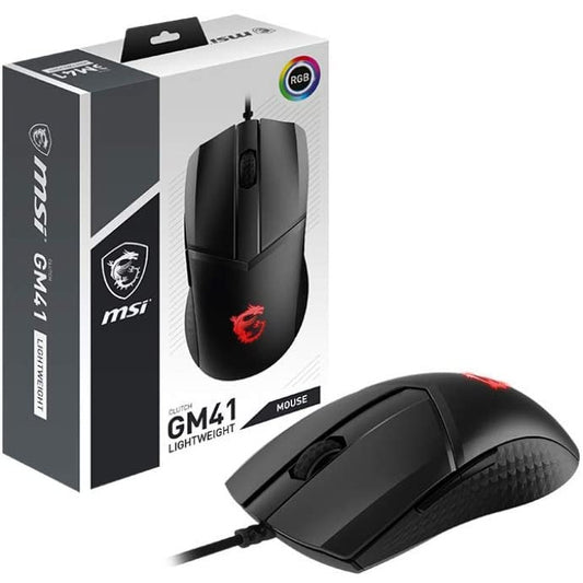 MSI CLUTCH GM41 Lightweight USB RGB Adjustable up to 16000 DPI