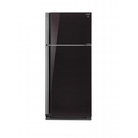 Sharp Refrigerator SJ-GP72D-BK / SL  + Free Gift R-34CT(ST) + Free Gift Coffee machine \ Blender \ Microwave\ VC