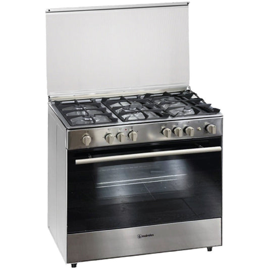 Meireles 90 Cm Gas Cooker With Fan Full Safety GV 900 X FF FAN