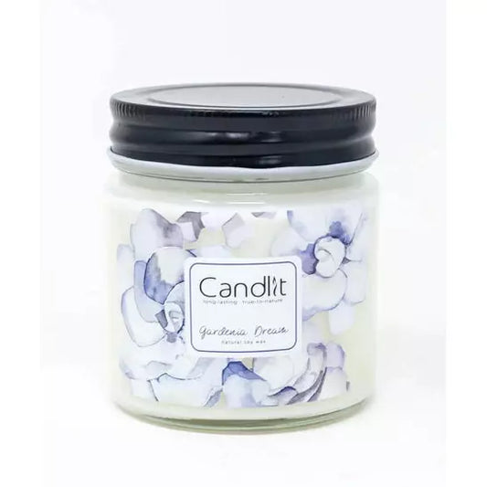 Gardenia Dream natural Soy Wax Candle