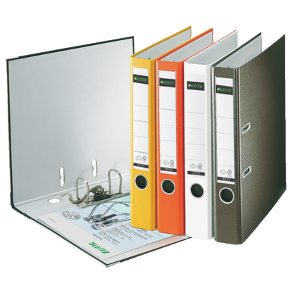 Leitz 180° LAF Box File Plastic Laminated 60mm Narrow Spine