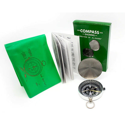 YCM Japan Compass Metal Case for Al-Kaaba Direction