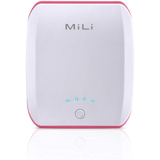 MiLi Power Ocean I Wired 7800mAh Power Bank White-Grey