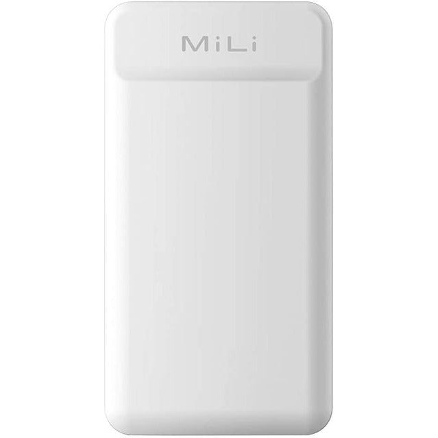 MiLi Power Shine II Wired 10,000mAh Power Bank White