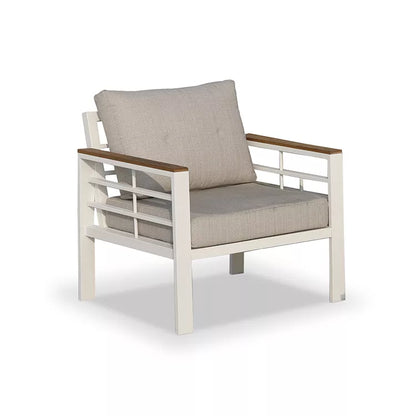 Modern Garden Furniture Aluminium Combination II  طقم حديقة 4 قطع