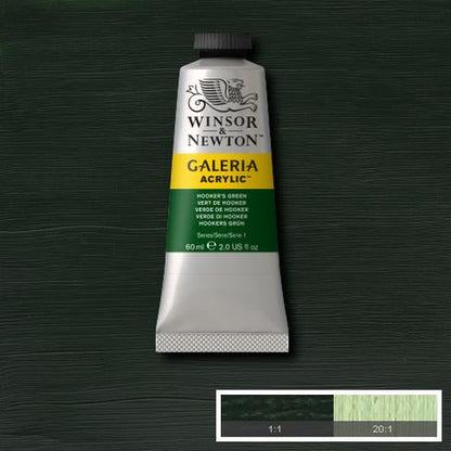 Winsor & Newton Acrylic Colors (60 ml) - Green Range