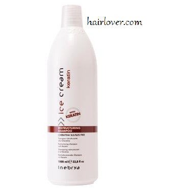 Hairlover ICE CREAM : RESTRUCTURING SHAMPOO WITH KERATIN 1000ML 