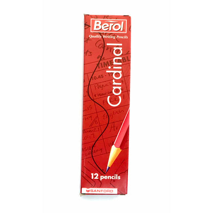 Vintage Sanford Berol Cardinal B Sketching & Writing Pencils